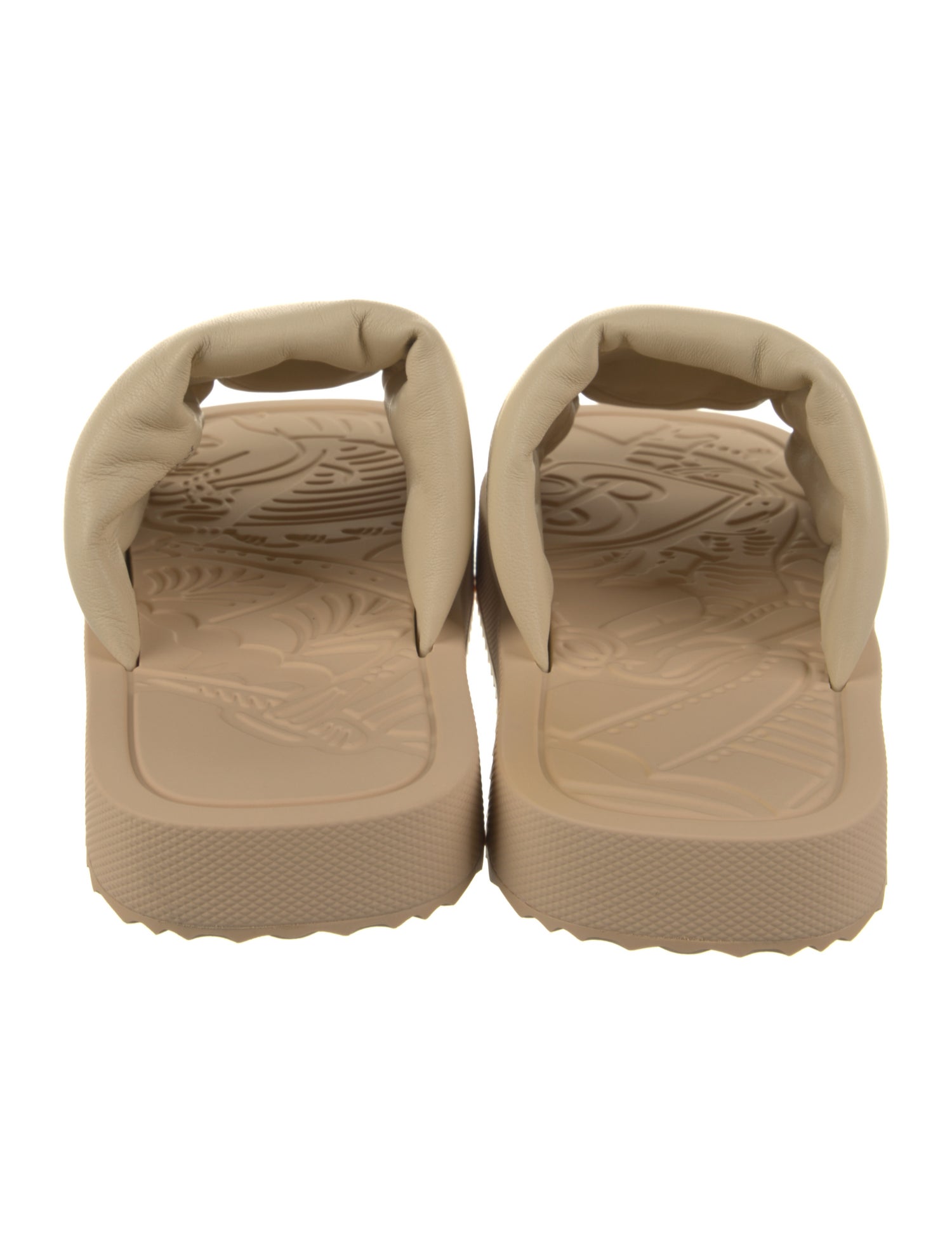 Burberry Leather Slides